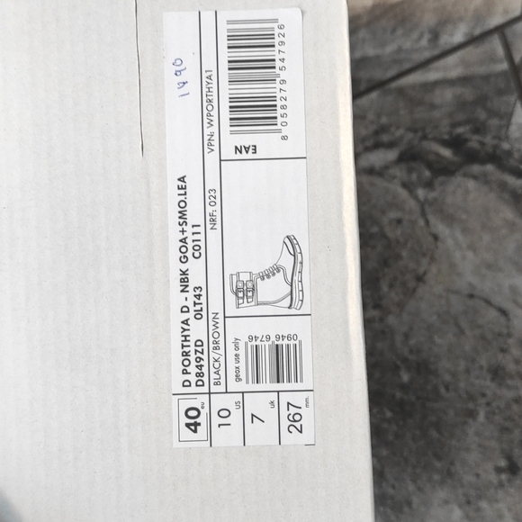 Geox Porthya Black Brown Leather Biker Boots Booties Brand New size EU 40 US 10 - Picture 11 of 11